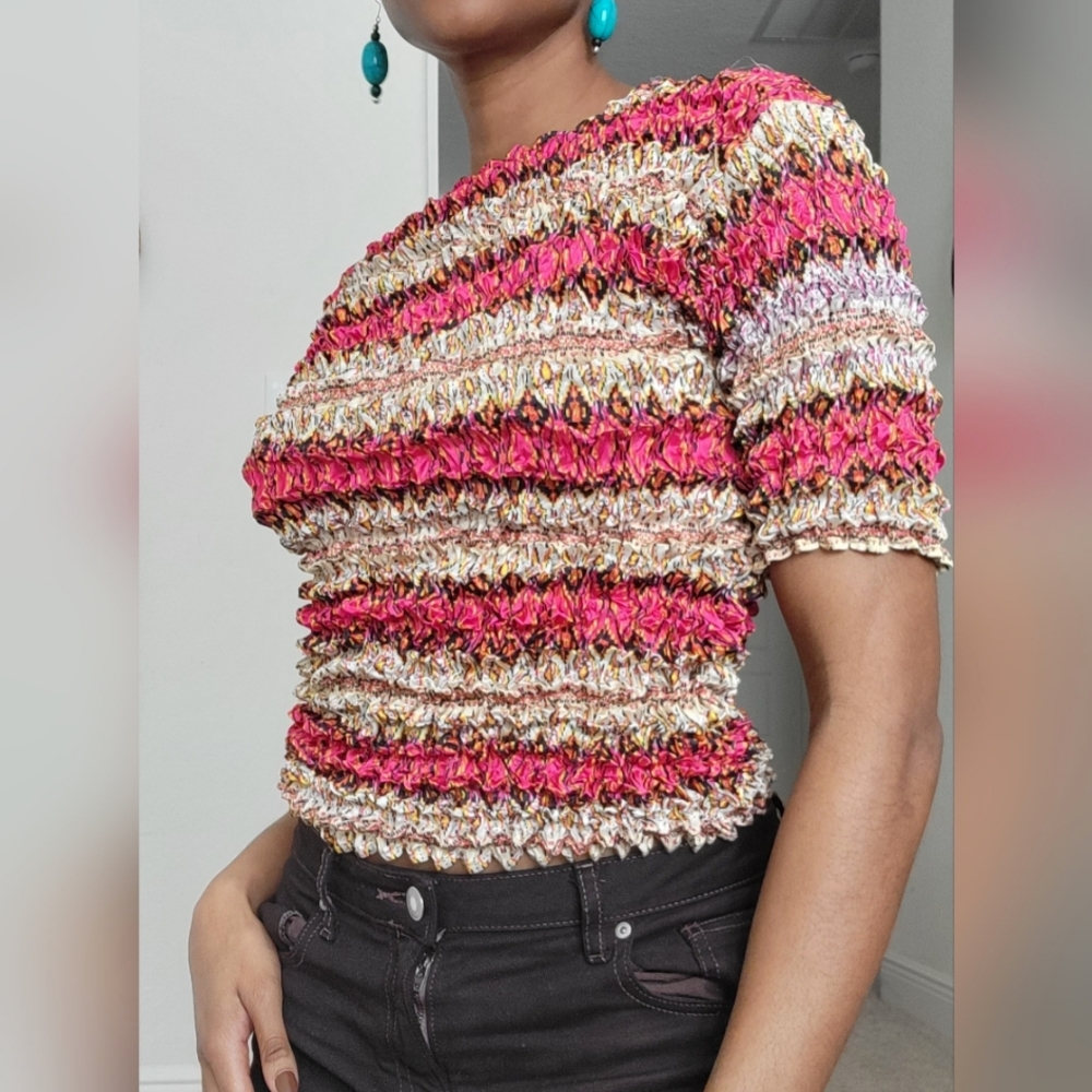 Blossom Crinkle Tee